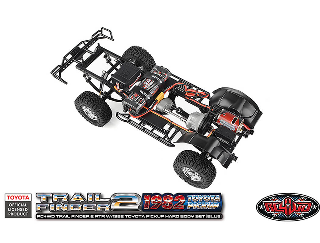 RC4WD TRAIL FINDER2 RTR WITH 1982 TOYOTA PICKUP HARD BODY BLUE Z-RTR0069