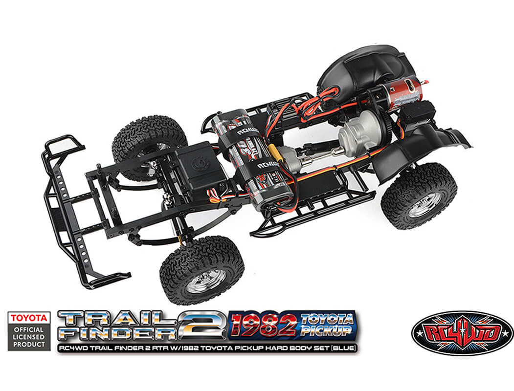 RC4WD TRAIL FINDER2 RTR WITH 1982 TOYOTA PICKUP HARD BODY BLUE Z-RTR0069