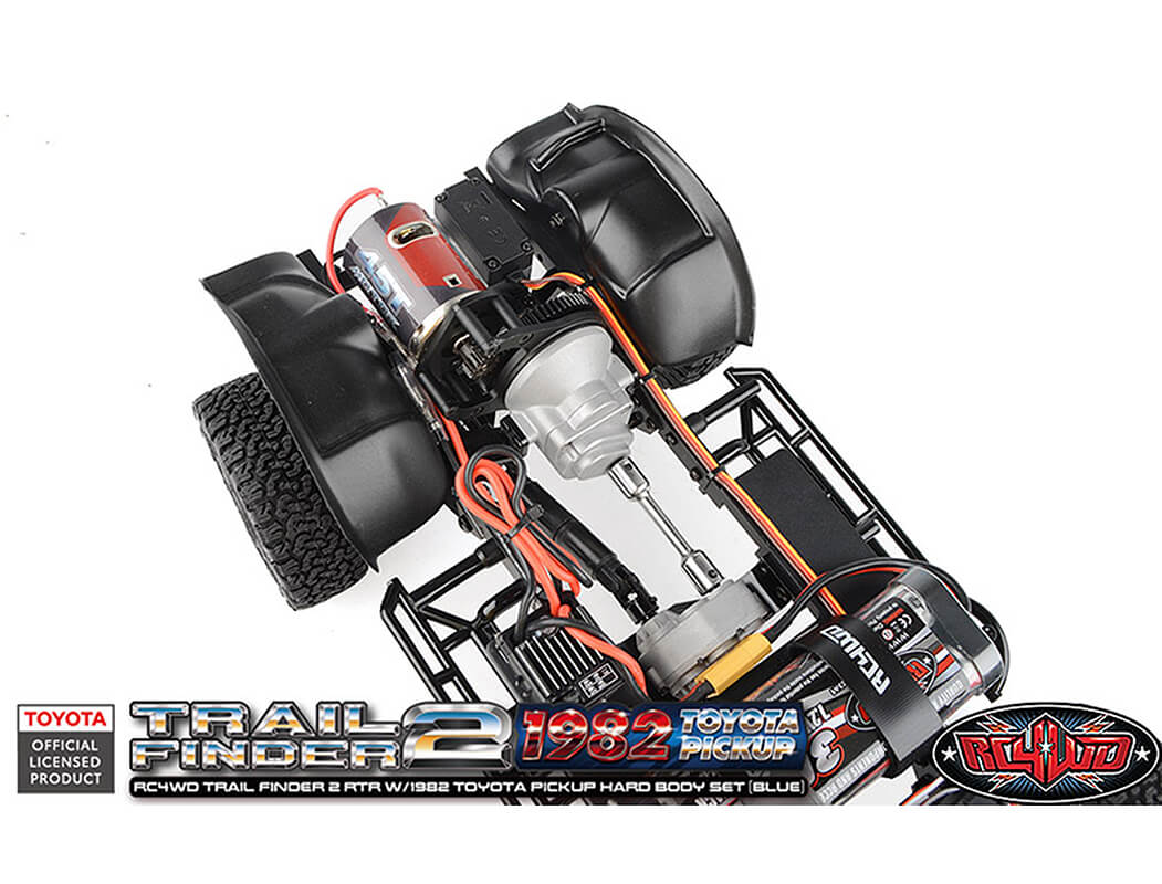 RC4WD TRAIL FINDER2 RTR WITH 1982 TOYOTA PICKUP HARD BODY BLUE Z-RTR0069