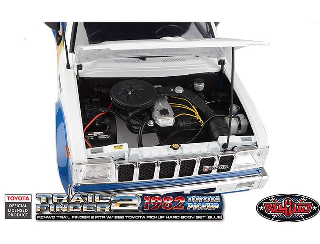RC4WD TRAIL FINDER2 RTR WITH 1982 TOYOTA PICKUP HARD BODY BLUE Z-RTR0069