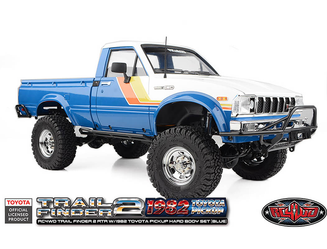 RC4WD TRAIL FINDER2 RTR WITH 1982 TOYOTA PICKUP HARD BODY BLUE Z-RTR0069