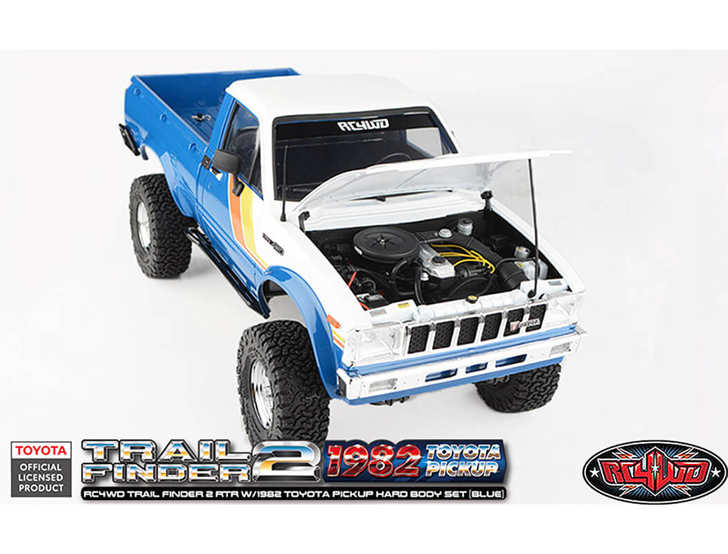RC4WD TRAIL FINDER2 RTR WITH 1982 TOYOTA PICKUP HARD BODY BLUE Z-RTR0069