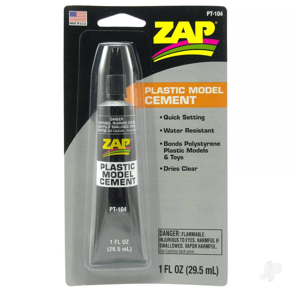 Zap PT-104 Plastic Model Cement (1fl oz, 29.5 ml) ZAPPT-104 2