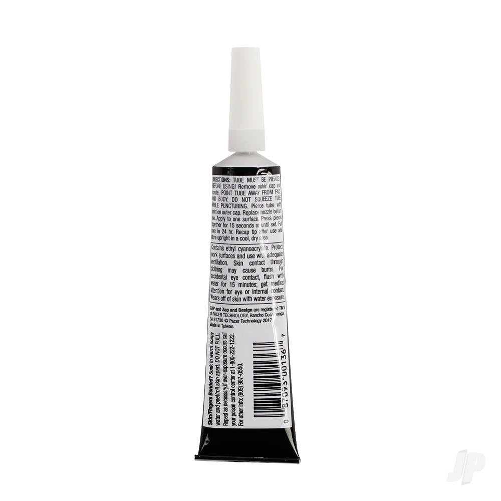 Zap Zap Gel CA no drip-suck back tube (1oz, 28.3g) ZAPPT-26 1