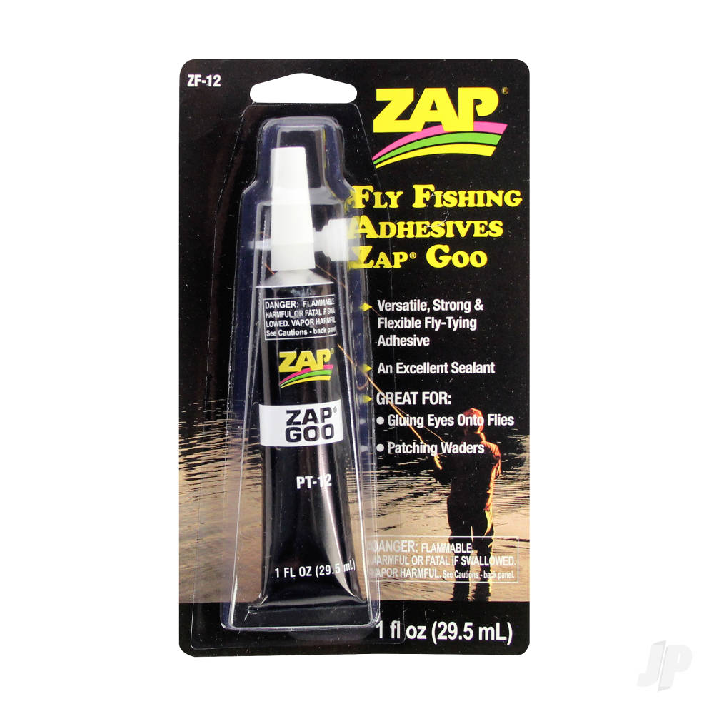 Zap Fly Fishing Adhesives Zap Goo (1fl oz, 29.5ml) ZAPZF-12 Main