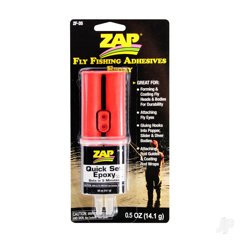 Zap Fly Fishing Adhesives Quick Set Epoxy (0.5oz, 14.1g) ZAPZF-35 Main