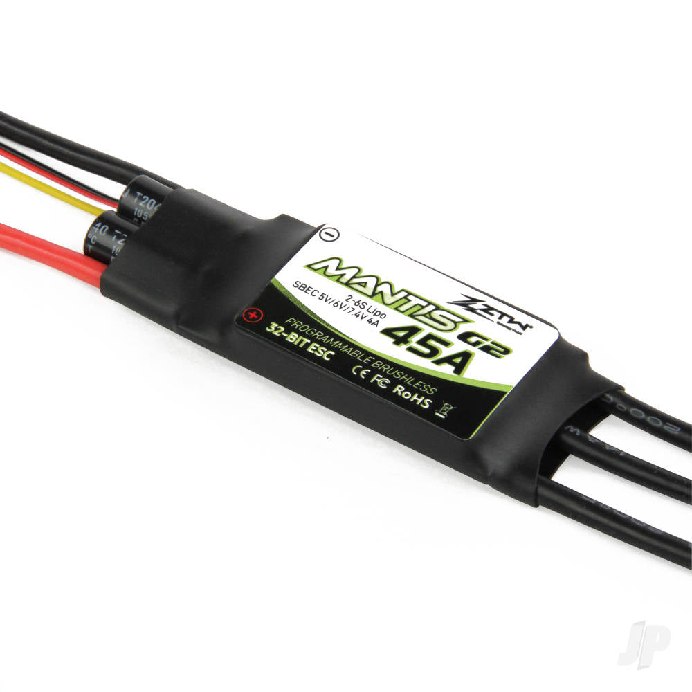 ZTW Mantis 45A SBEC ESC G2 (2-6 Cells) ZTW2045211 Main