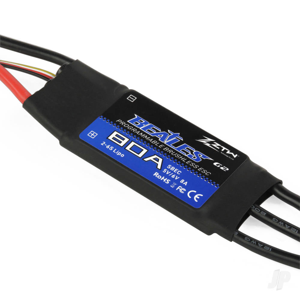 ZTW Beatles 80A SBEC ESC G2 (2-6 Cells) ZTW3080211 Main