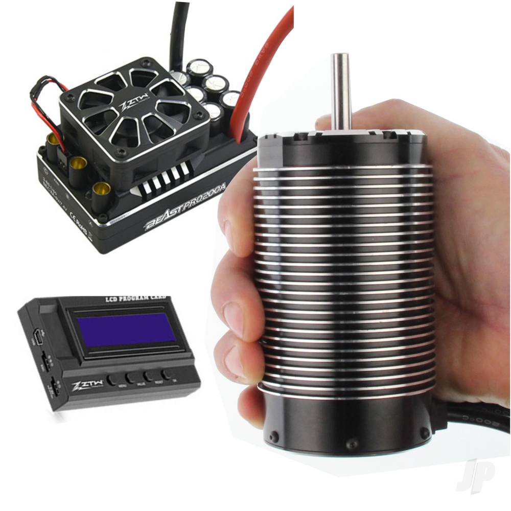 ZTW 1:5 Beast PRO Combo with 200A ESC + BP 5692 730Kv Motor + LCD Program  - ZTW622005115 Main