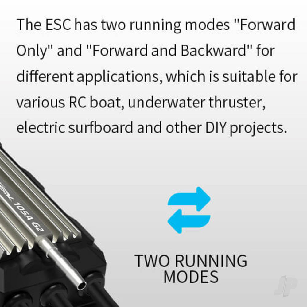 ZTW Seal 105A SBEC ESC G2 (3-8 Cells) ZTW7105210 3