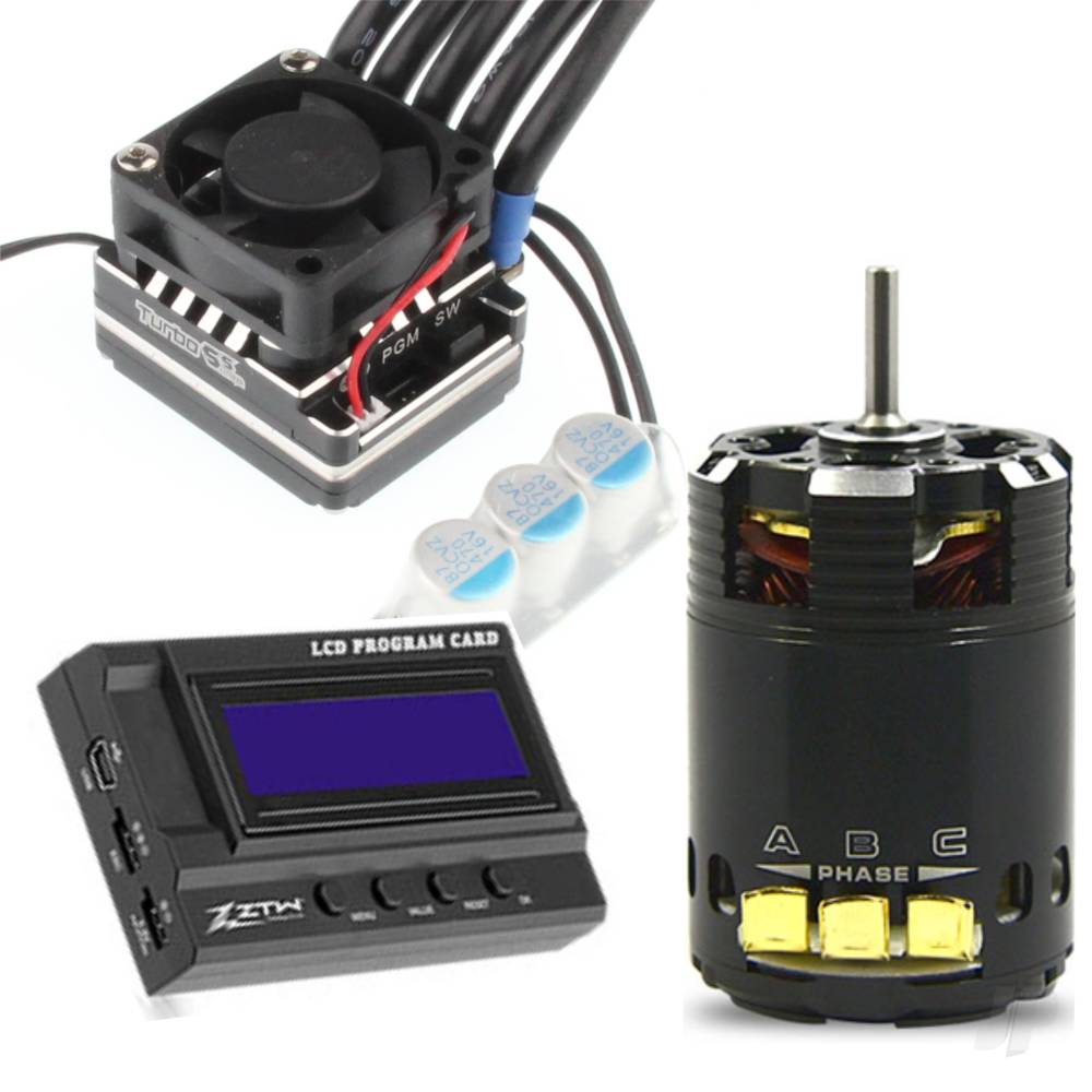 ZTW 1:10 Beast PRO Combo with 120A ESC + BP 3652 10.5T 3800Kv Motor + LCD  - ZTW8212021101 Main