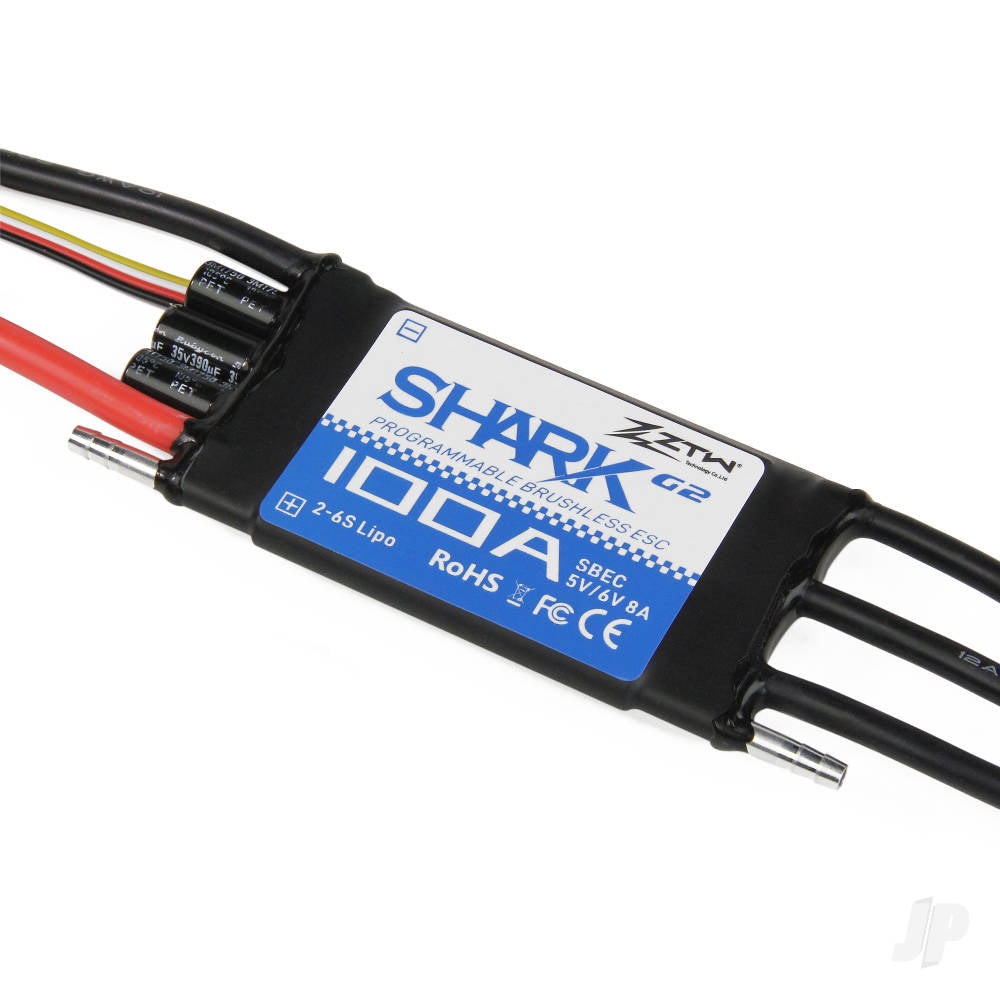 ZTW Shark 100A SBEC ESC G2 (2-6 Cells) (Water-cooled) ZTW9100211 Main