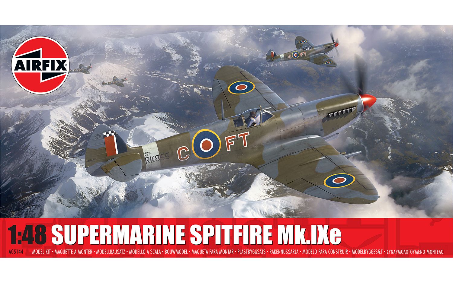 British Supermarine Spitfire Mk.Ixe (1:48 Scale)
Success
