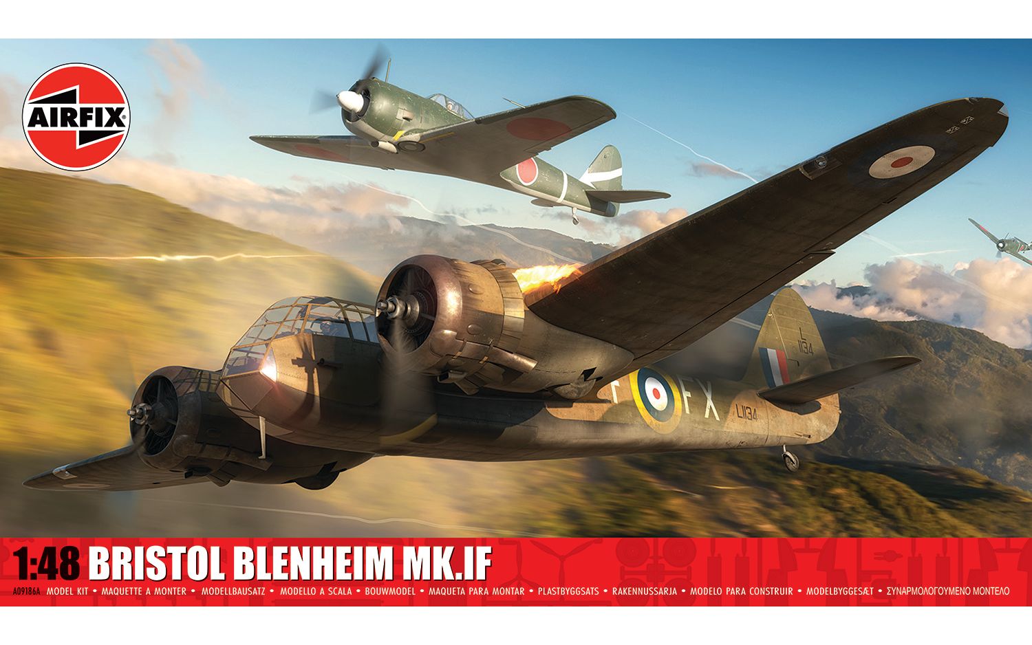 Airfix Bristol Blenheim Mk.If A09186A