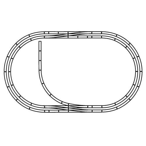Atlas O 2 Rail Layout Package Twin Cities Central AL0-201