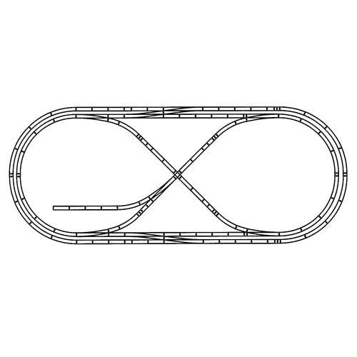 Atlas O 2 Rail Layout Package Raritan & South Shore AL0-203