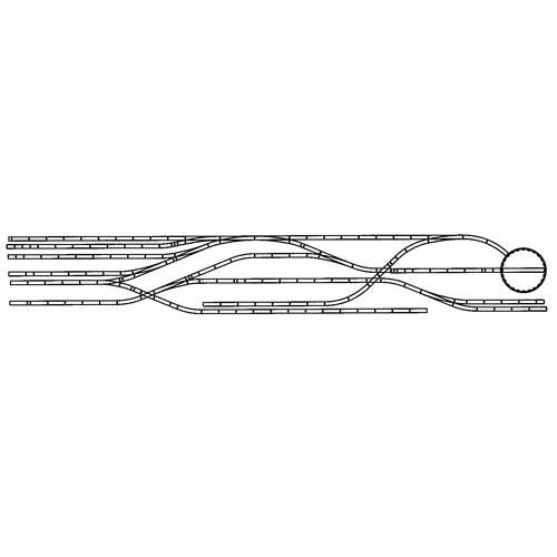 Atlas O 2 Rail Layout Package Hoboken Industrial AL0-204
