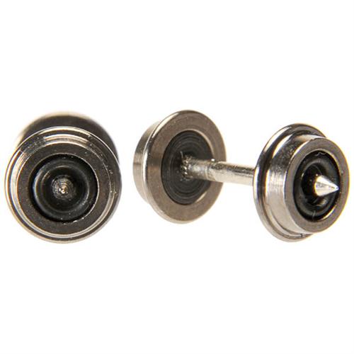 Atlas 33 Blackened Metal Wheels (12 Axles) AL22020