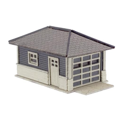 Atlas Barbs Bungalow Micro-Plywood Garage Kit AL2860