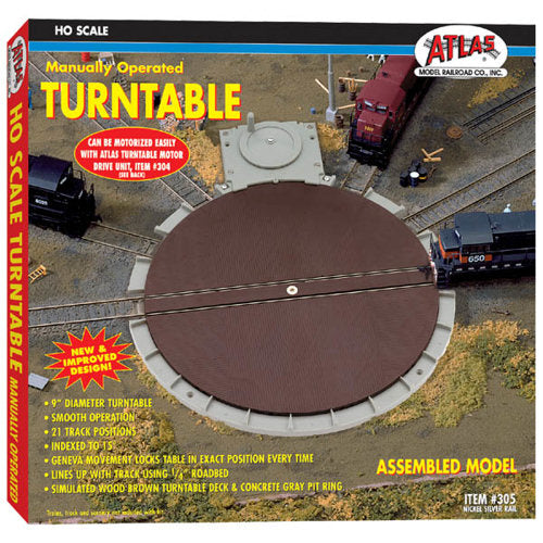 Atlas Turntable (Nickel Silver Track) AL305