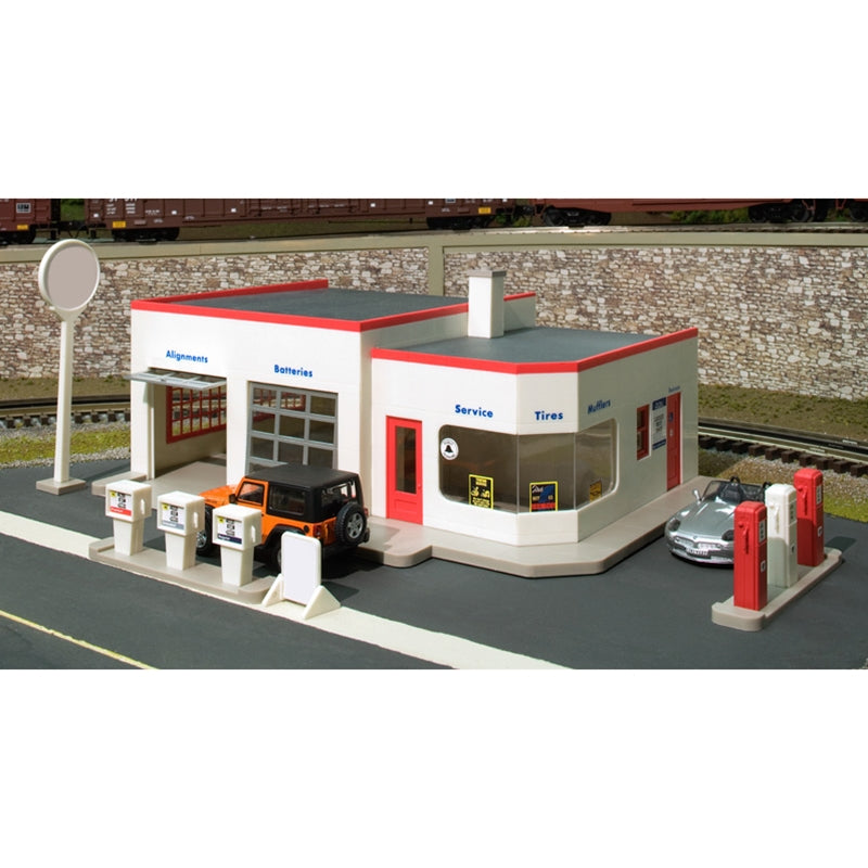 Atlas O  Wilson's Gas & Go Service Station Kit AL66912