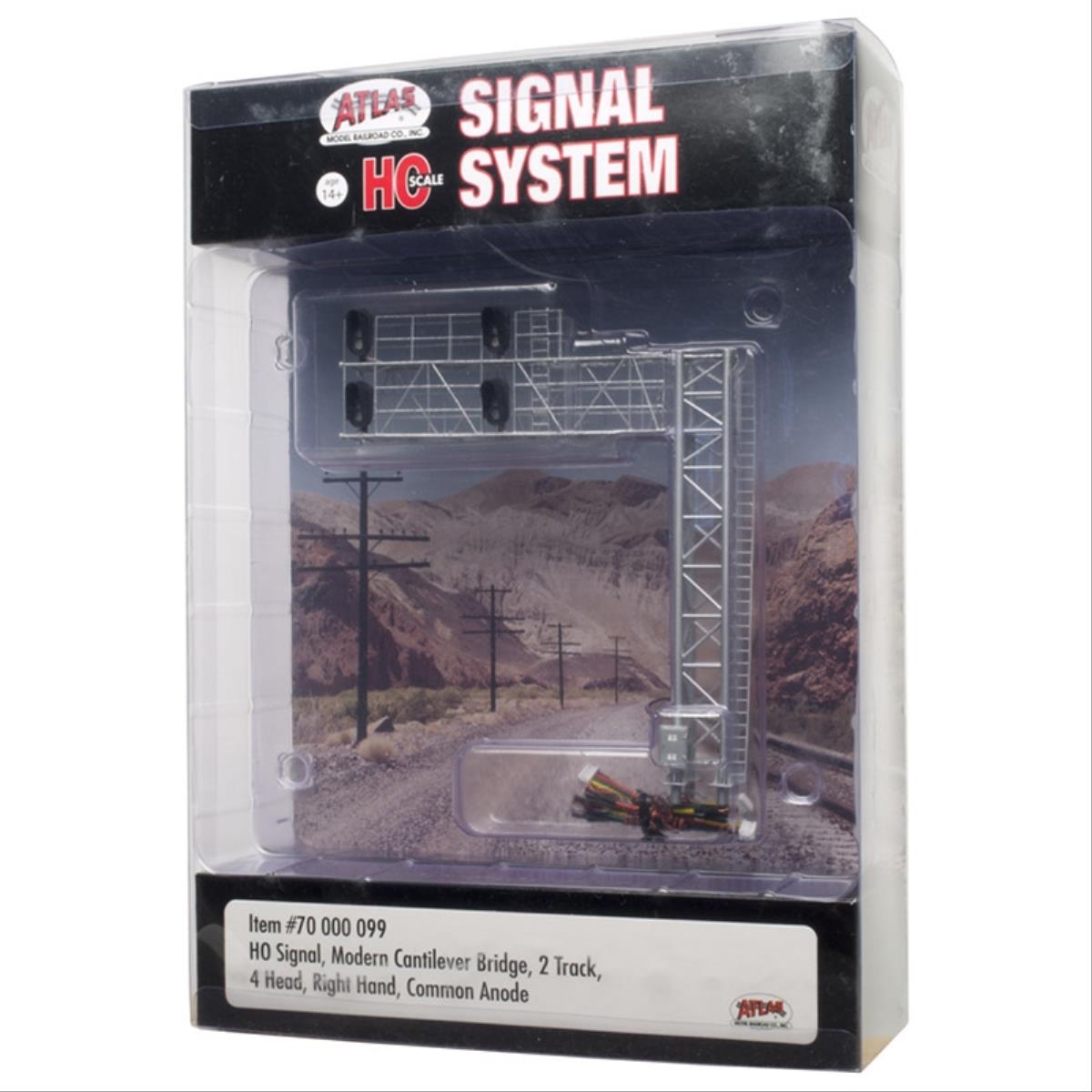 Atlas Modern Cantilever Bridge 2 Track 4 Head Right Hand Signal AL70000099