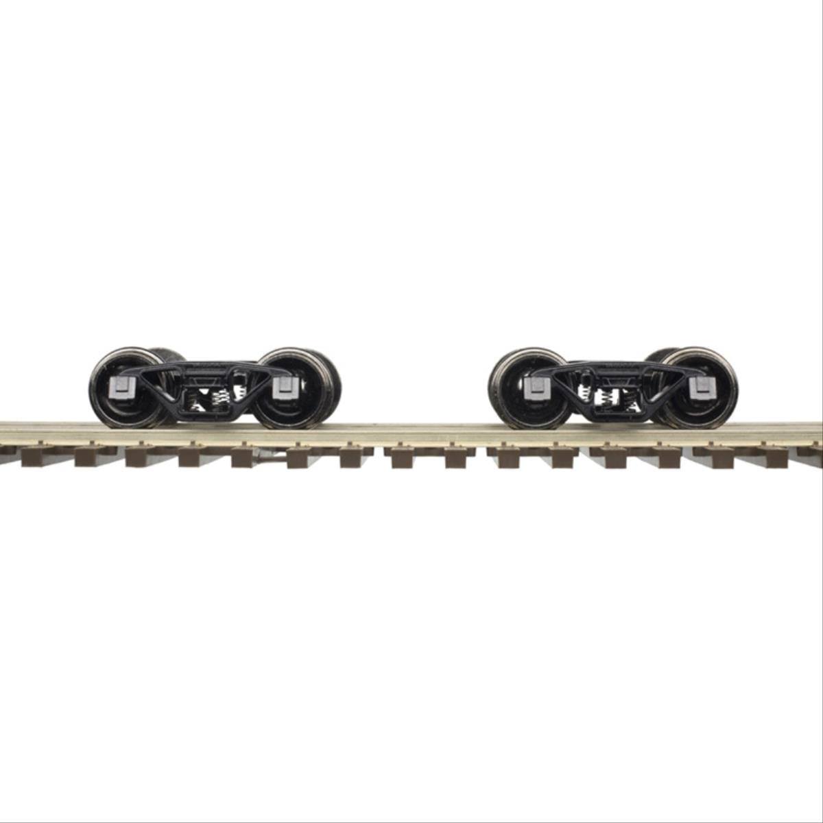 Atlas O 2 Rail Wagon Top Box Car Bettendorf Trucks AL7073