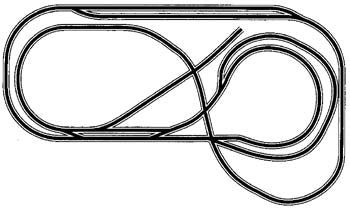 Atlas HO-12 Code 100 Layout The Up and Over Dogbone ALK10012