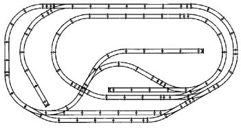 Atlas TT-6 True-Track Code 83 Layout Raritan Bay & North Shore ALK10042-TT