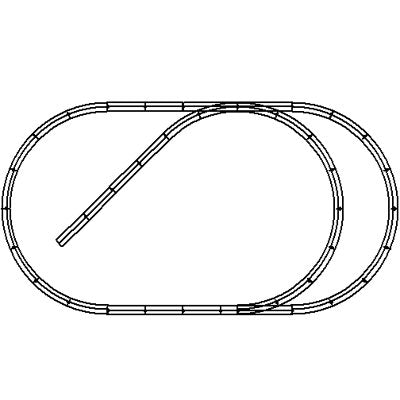 Atlas O 3 Rail 21st Century Layout Package A Fine Beginning ALO-1