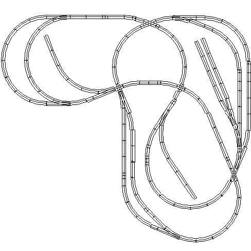 Atlas O 3 Rail 21st Century Layout Package Wayne & Chicago Bridge ALO-15