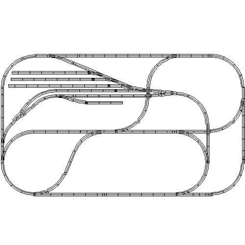 Atlas O 3 Rail 21st Century Layout Package Atlantic Midland ALO-17