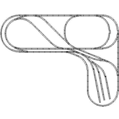 Atlas O 3 Rail 21st Century Layout Package Jersey Coast Lines ALO-18