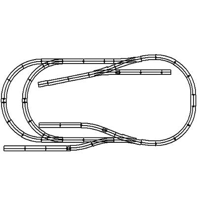 Atlas O 3 Rail 21st Century Layout Package West Side Belt ALO-8