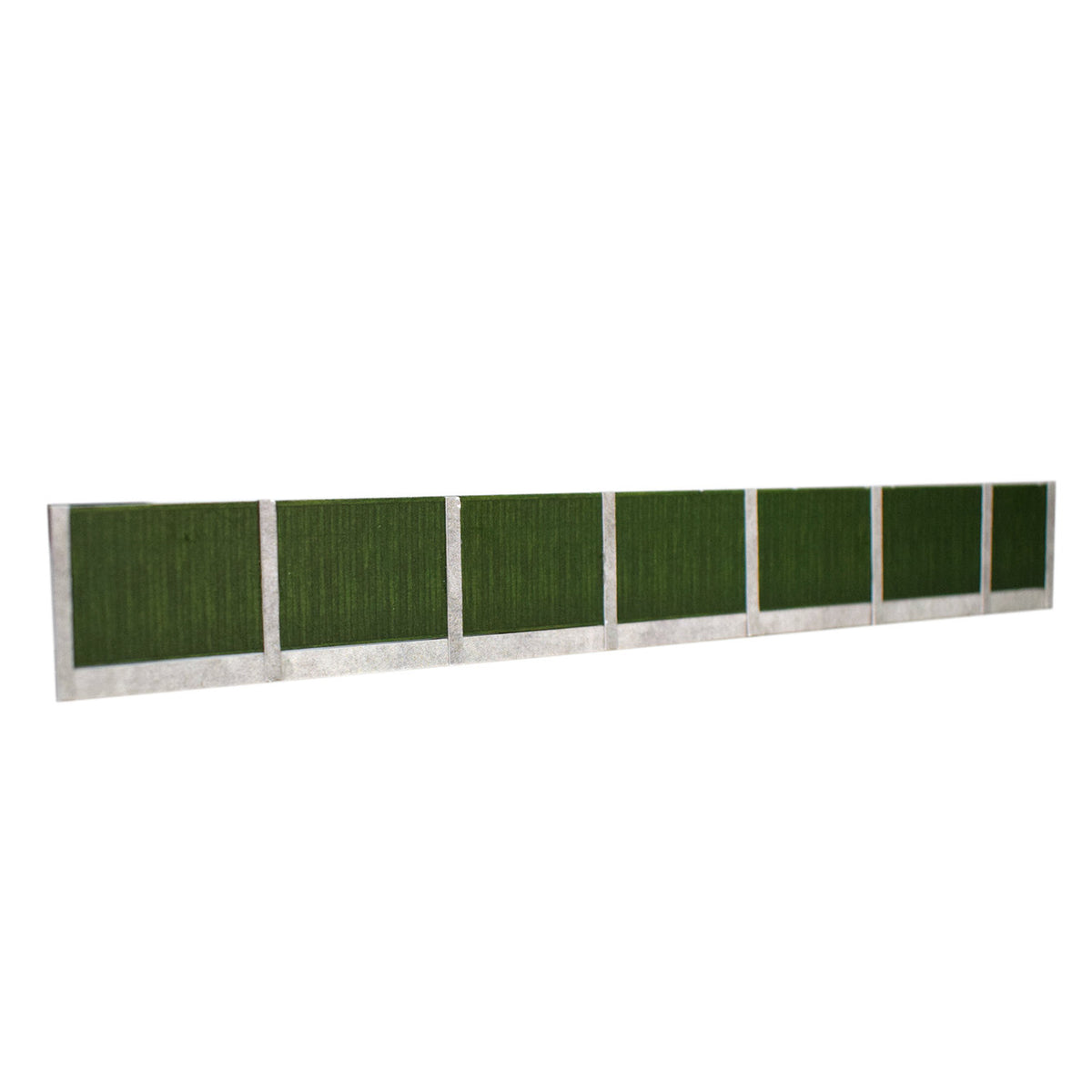 ATD Models Timber Fencing Green with Concrete Posts Card Kit ATD015