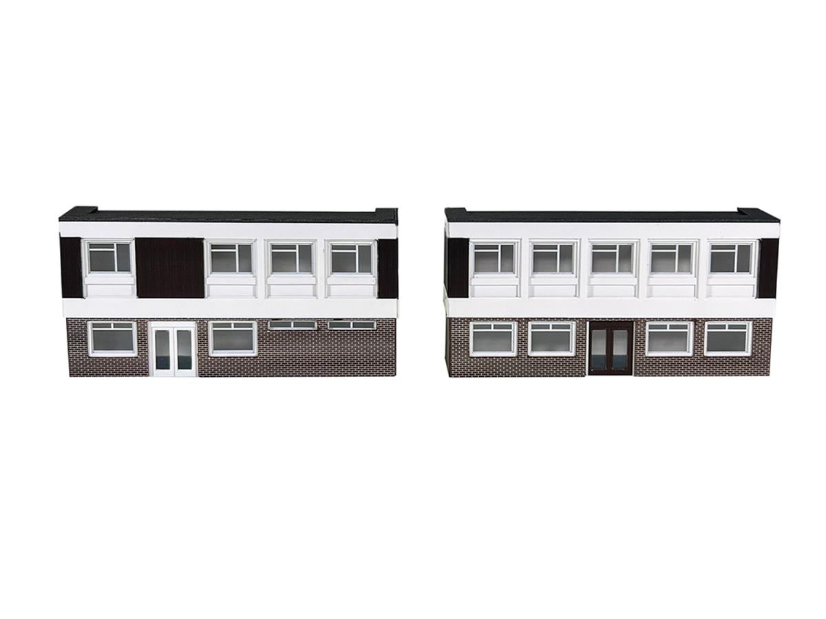 Low Relief 1970s Office Block Card Kit
