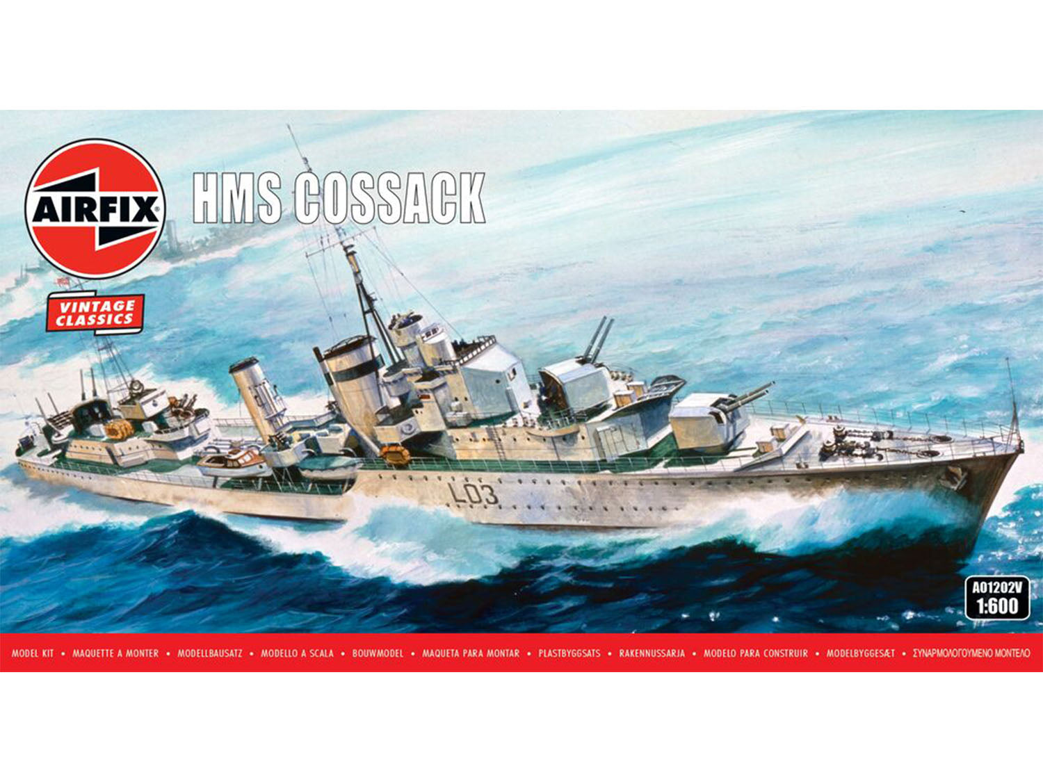 Airfix Hms Cossack A01202V