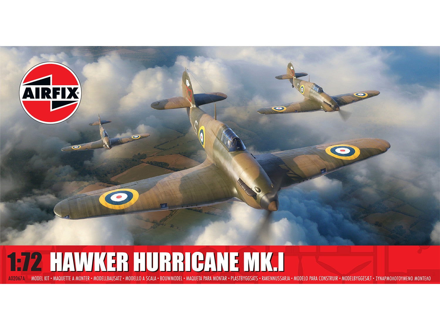 British Hawker Hurricane Mk.I (1:72 Scale)