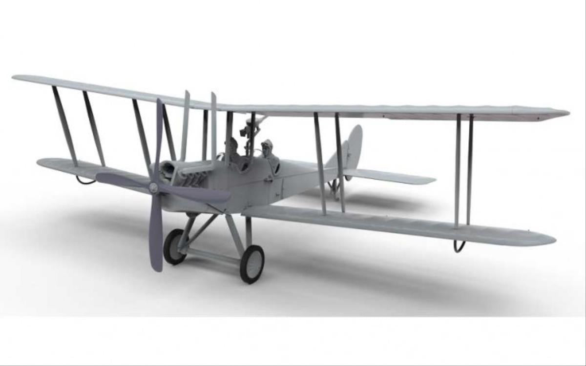 British Royal Aircraft Factory BE2c Night Fighter (1:72)