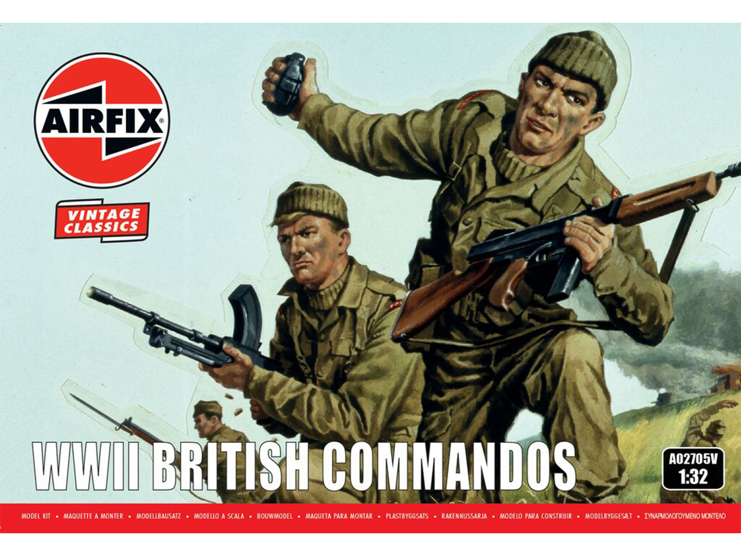 Airfix British Commandos A02705V