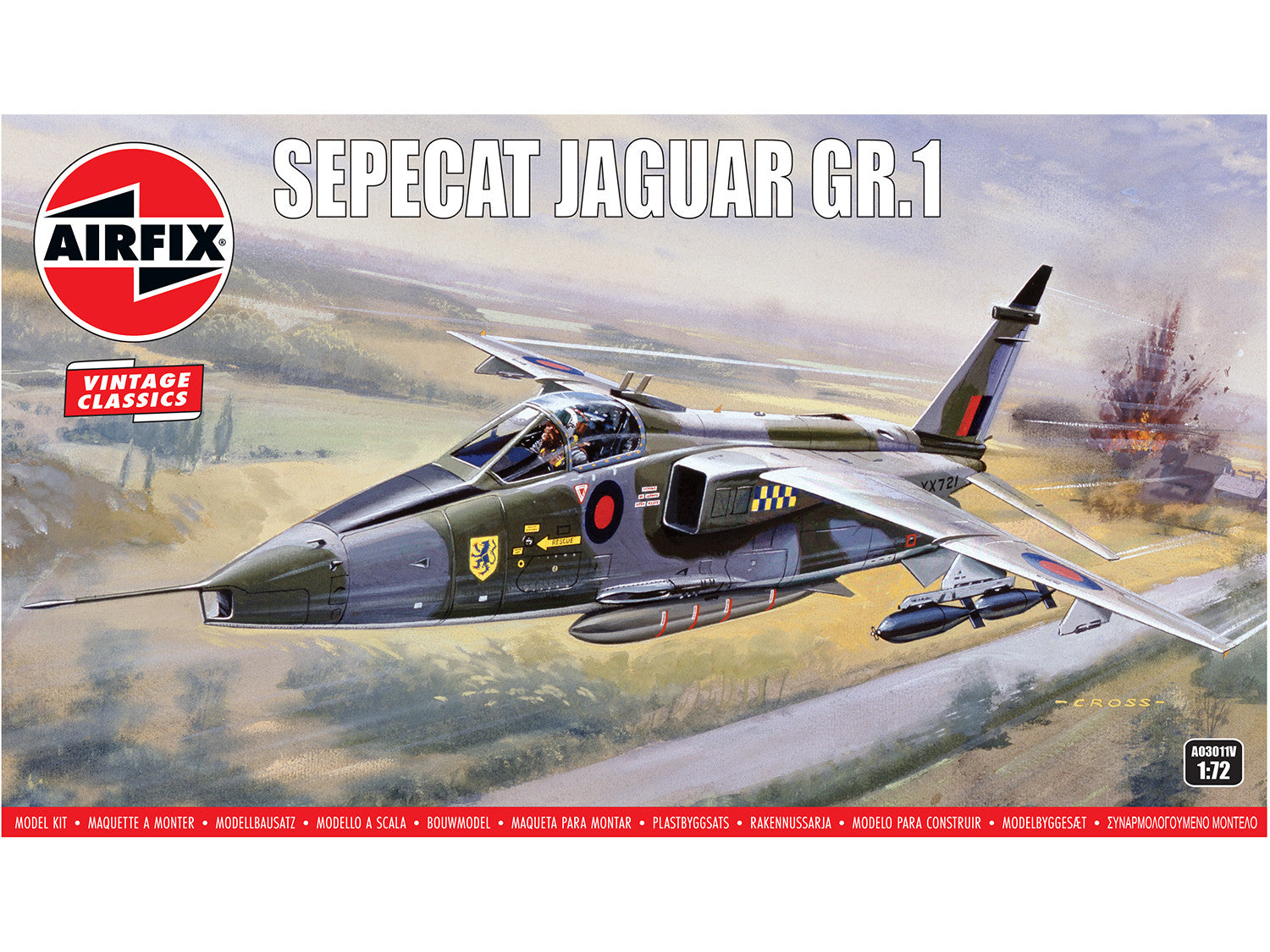 Vintage Classics British SEPECAT Jaguar GR.1 (1:72 Scale)