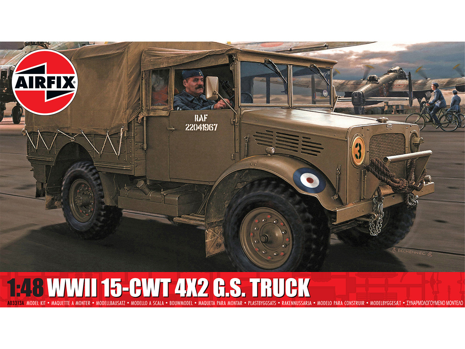 British WWII RAF 15-cwt 4 x 2 G.S. Truck (1:48 Scale)