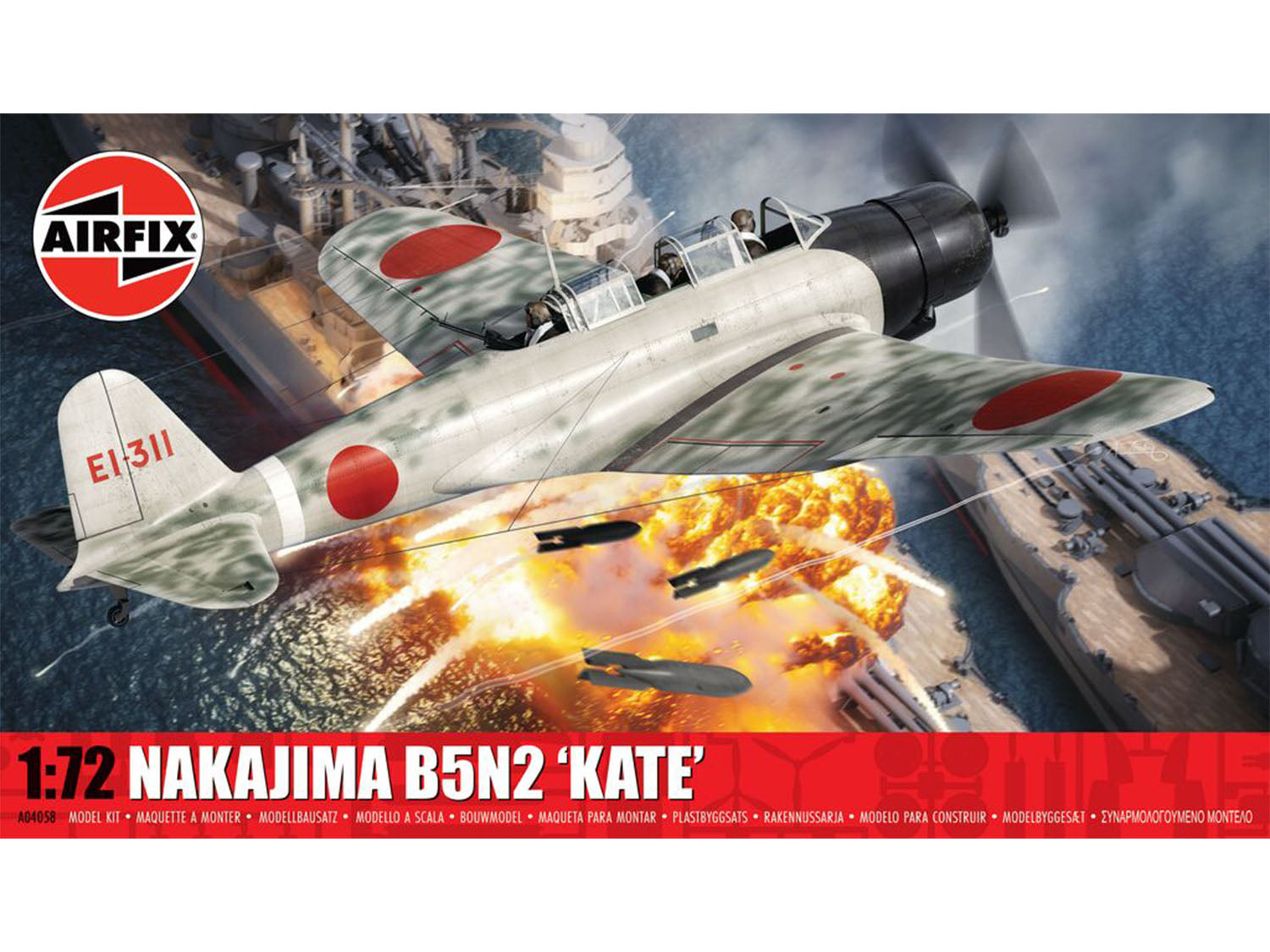 Airfix Nakajima B5N2 ‘Kate' A04058