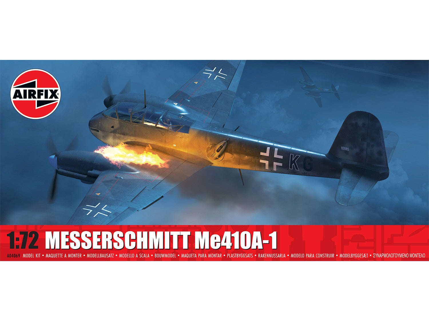 German Messerschmitt Me410A-1 (1:72 Scale)