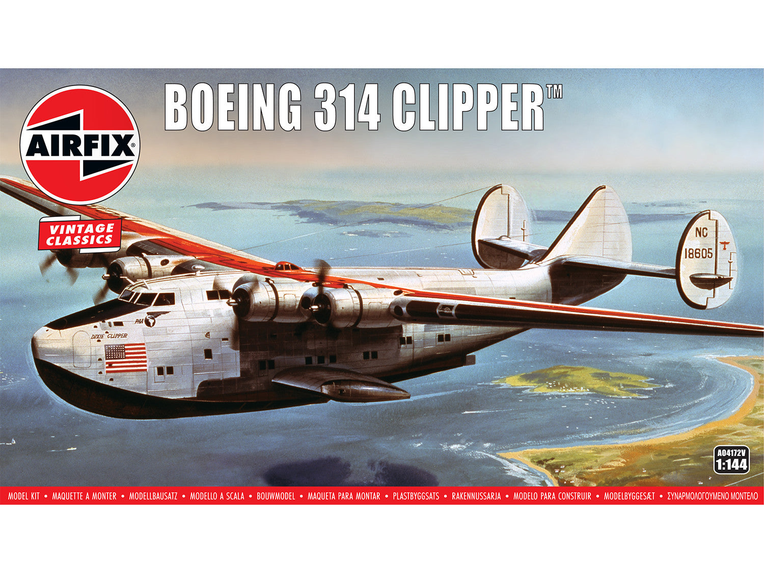 Vintage Classics US Boeing 314 Clipper (1:144 Scale)