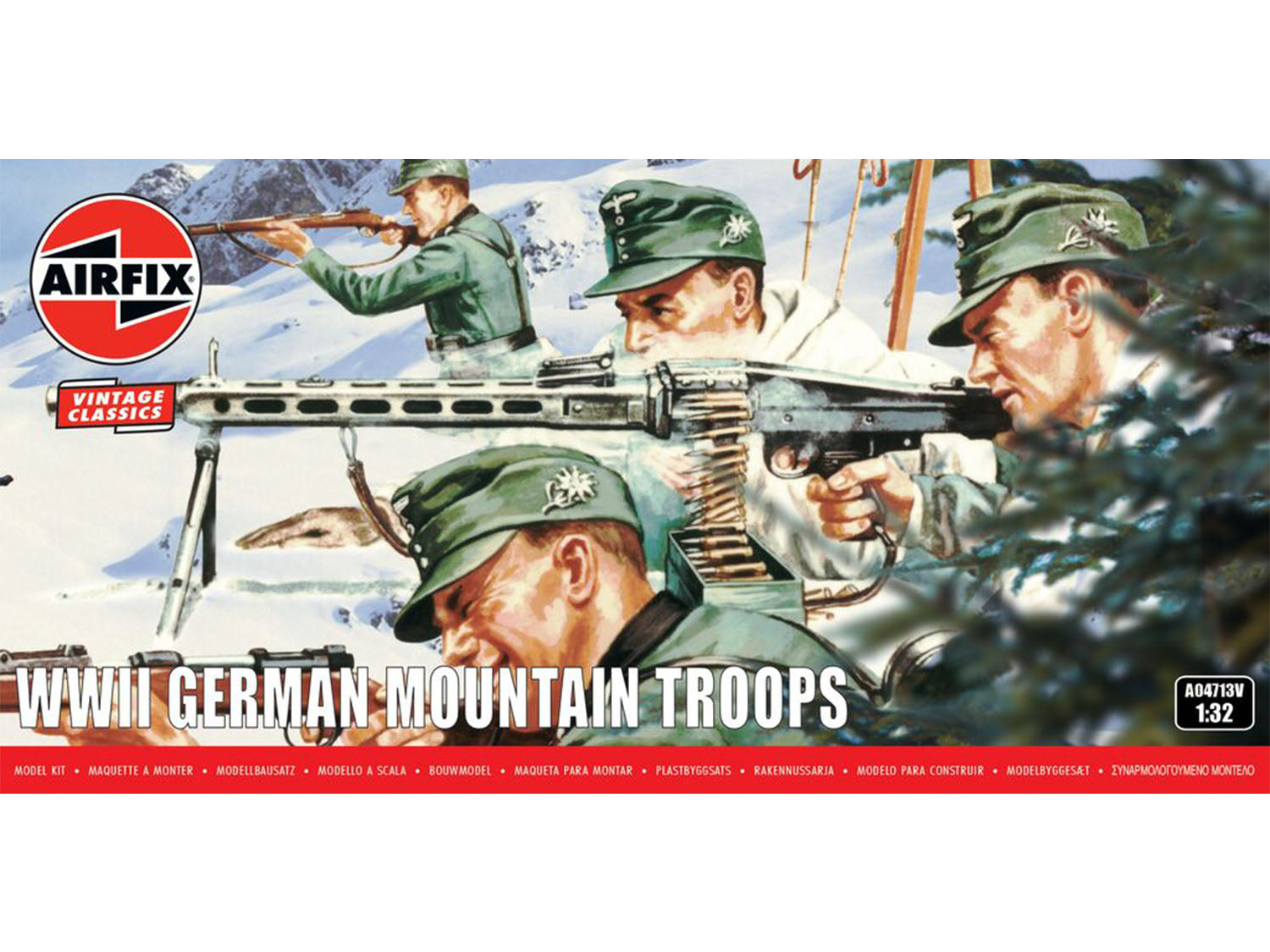 Airfix German Mountain Troops A04713V