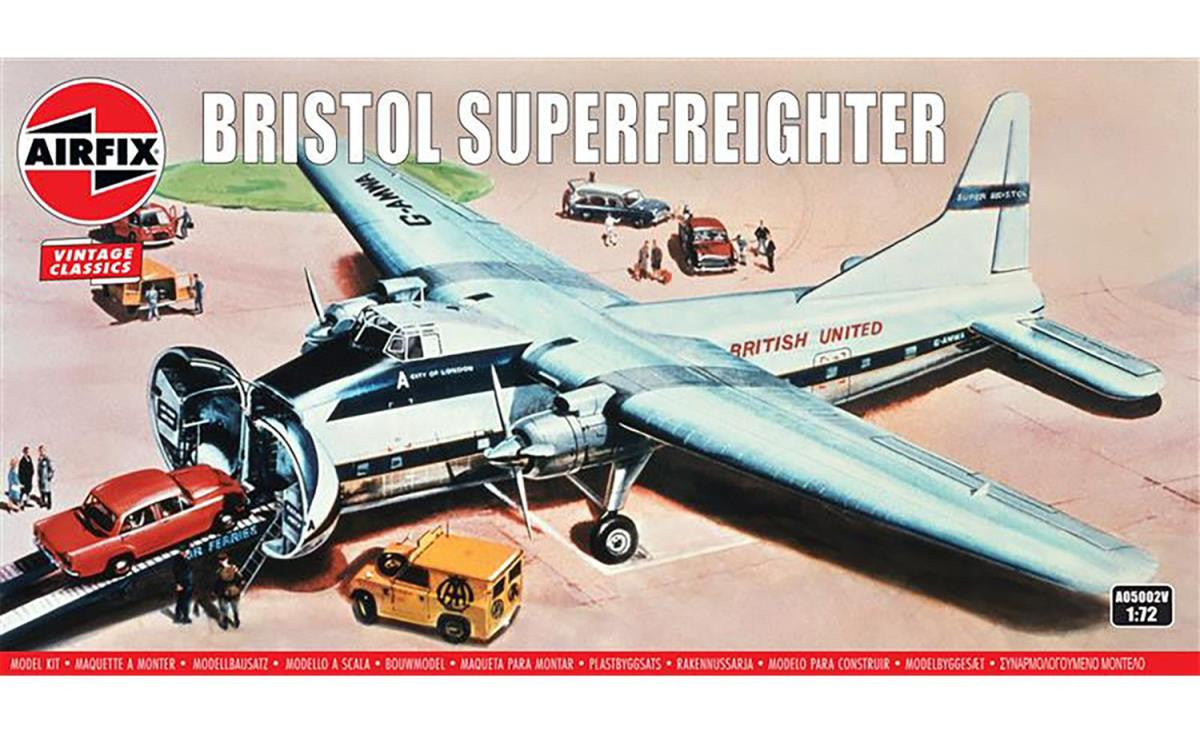 Airfix Vintage Classics Bristol Superfreighter (1:72 Scale)