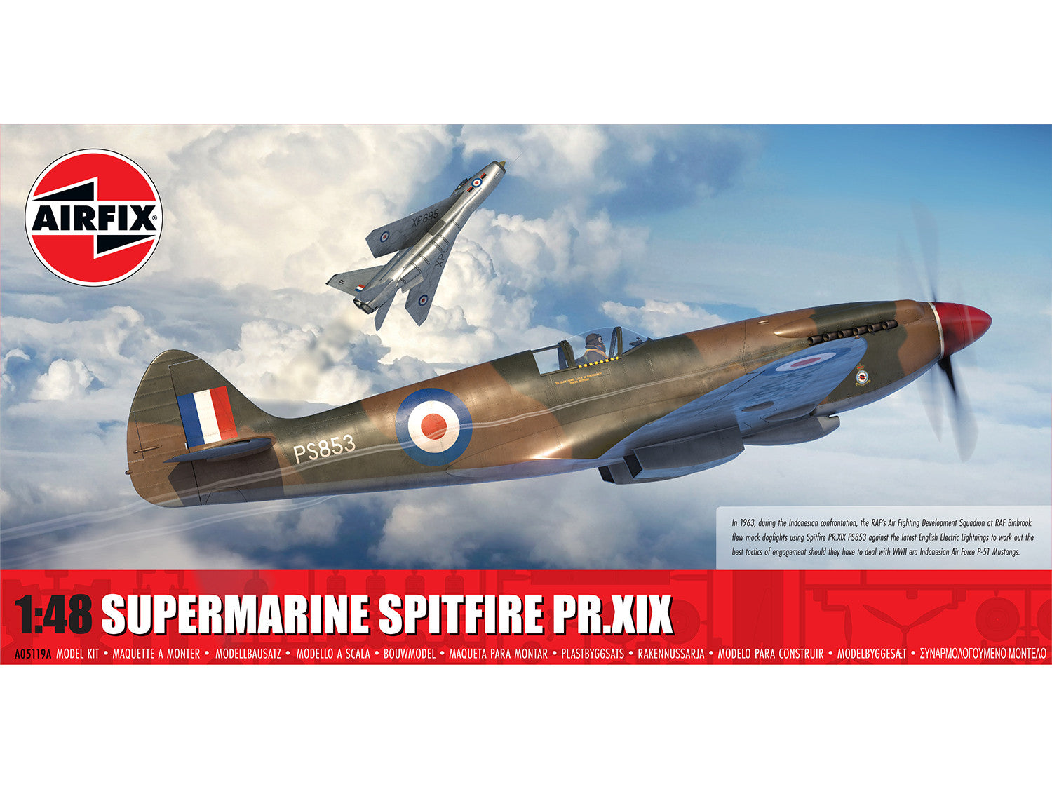 British Supermarine Spitfire PR.XIX (1:48 Scale)