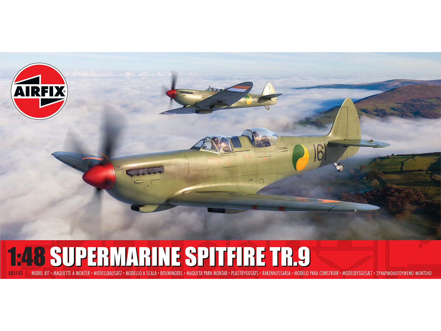 British Supermarine Spitfire Tr.9 (1:48 Scale)