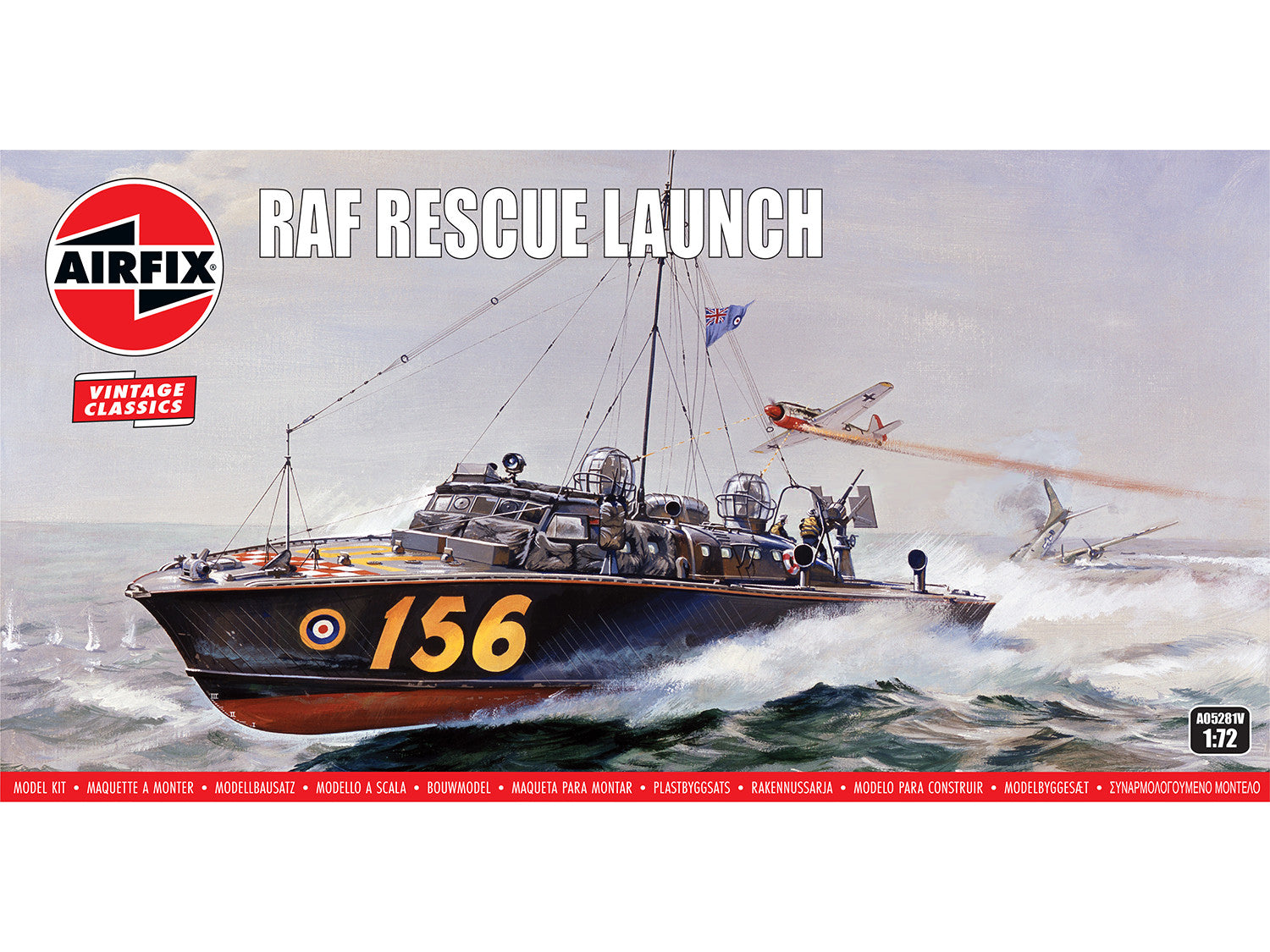 Airfix British RAF Rescue Launch (1:72 Scale)